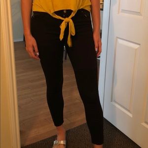 Black skinny jeans